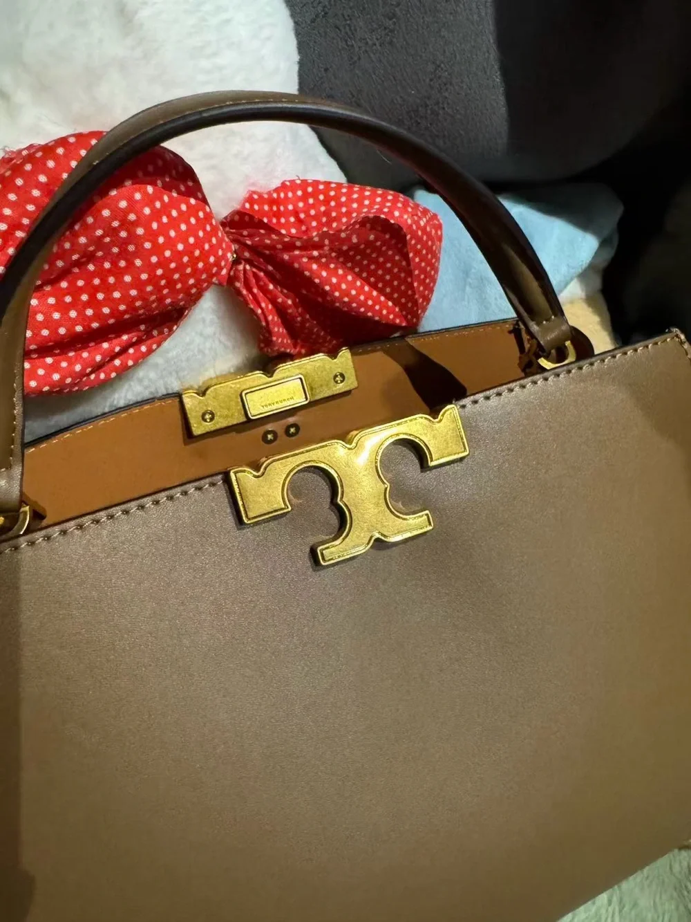 Tory Burch sleek leather